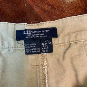 5.11 Tan Tactical Pants